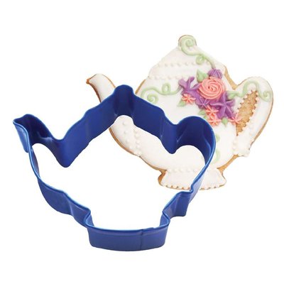 AH Teapot Cookie Cutter Navy 9,5cm