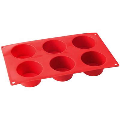Dr. Oetker Silicone Muffin Mould 6 Cups