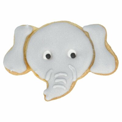 Birkmann Elephant Head cookie cutter, 6.5 cm