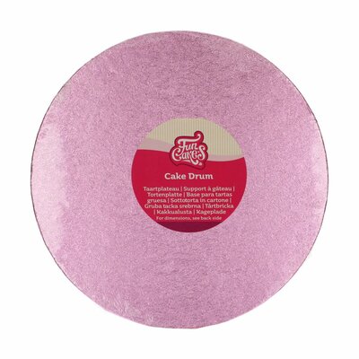 FunCakes Cake Drum Rond Ø 25 cm Roze