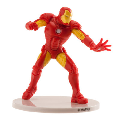 Dekora Iron Man Taart Topper 9cm