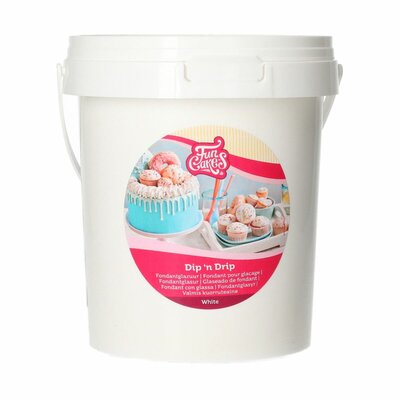 FunCakes Dip 'n Drip Weiß 1 kg