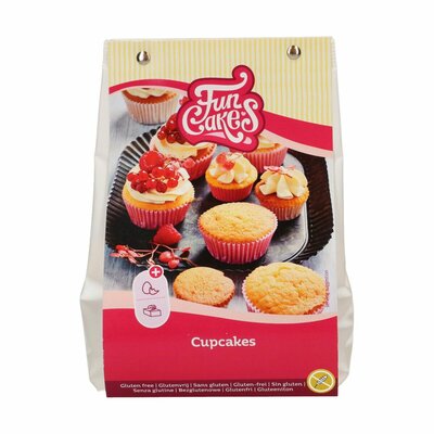 FunCakes Mix für Cupcakes Glutenfrei 500g