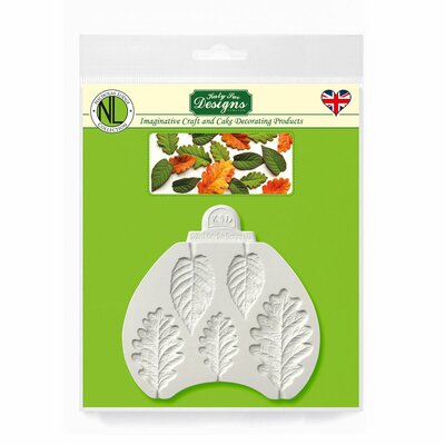 Katy Sue Mould Blackberry & Oak leaves