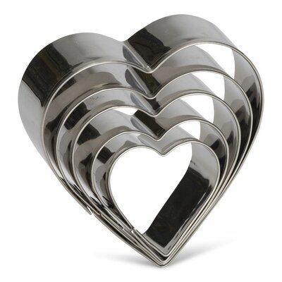 Cookie Cutter Hearts set/5