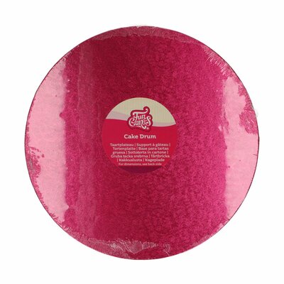 FunCakes Cake Drum Rond Ø 30,5 cm Cerise