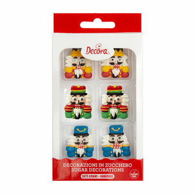 Decora Suikerdecoraties de Notenkraker pk/6