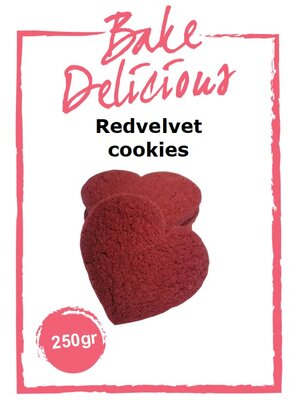 Bake Delicious Red Velvet Cookies Mix 250g