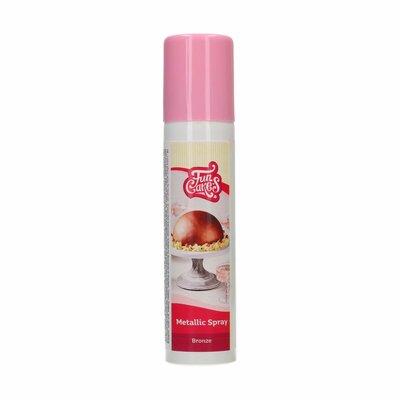 Funcakes funcolours Metallic Spray Bronze 100ml