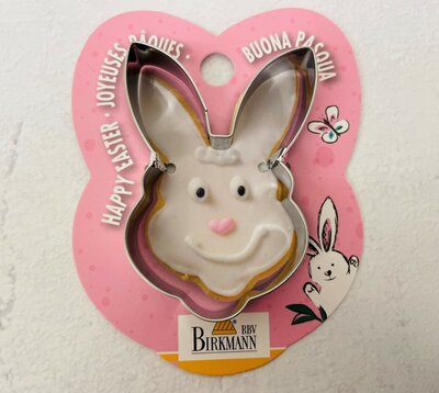 Birkmann Rabbit's Head Cookie Cutter 7cm on Giftcard