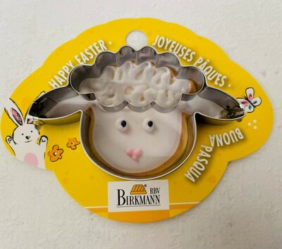Birkmann Lamb's Head Cookie Cutter 8cm on Giftcard