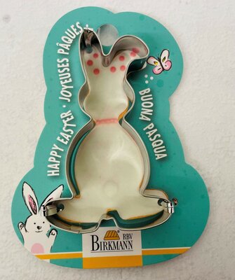 Birkmann Easter Rabbit Cookie Cutter 8cm on Giftcard