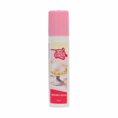 FunCakes Metallic Spray Pearl