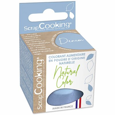 ScrapCooking Natural Food Colouring Powder Denim 10 g
