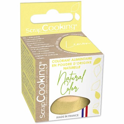 ScrapCooking Natural Food Colouring Powder Lemon 10 g
