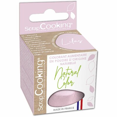 ScrapCooking Natural Food Colouring Powder Lilac 10 g