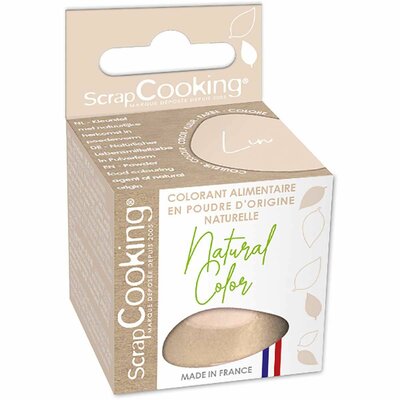 ScrapCooking Natural Food Colouring Powder Linen 10 g
