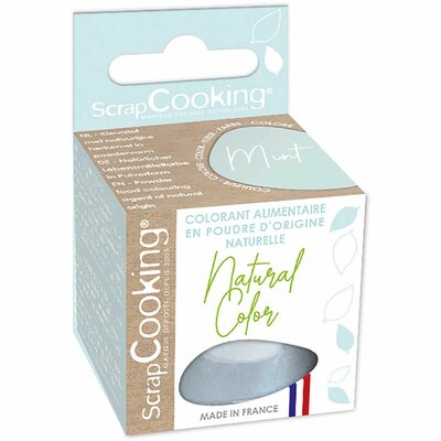 ScrapCooking Natural Food Colouring Powder Mint 10 g