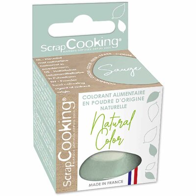 ScrapCooking Natural Food Colouring Powder Sage 10 g