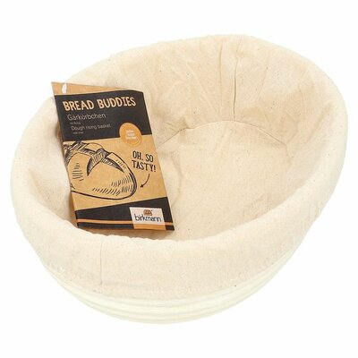 Birkmann Dough Rising Basket Oval with Cover 24,5 x 18,5 x 9,5 cm