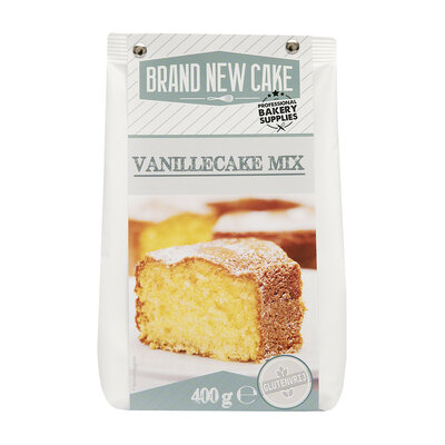 BrandNewCake Glutenvrij Vanille Cake Mix 400g