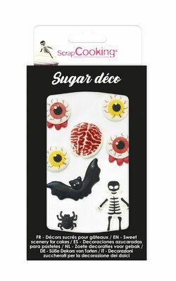 ScrapCooking Sugar Decorations Horror Set/8