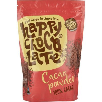 Happy Chocolat Biologische Fairtrade Cacaopoedern 250g
