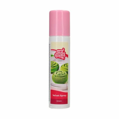 FunCakes Fluwelen Spray Groen 100 ml