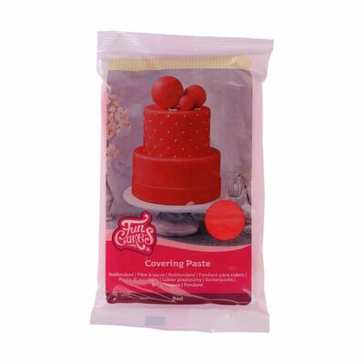FunCakes Covering Paste 500g Rood