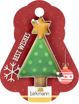 Birkmann Christmas Tree Geometric Cookie Cutter 7,5cm on Giftcard