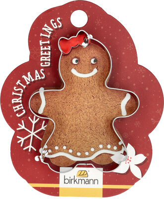 Birkmann Gingerwoman Cookie Cutter 8cm on Giftcard