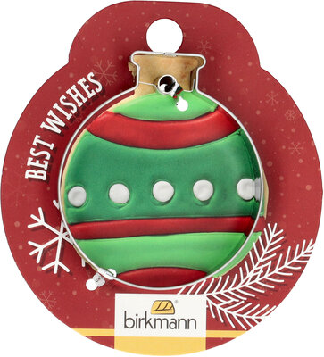 Birkmann Kerstbal Cookie Cutter 6,5 cm on Giftcard