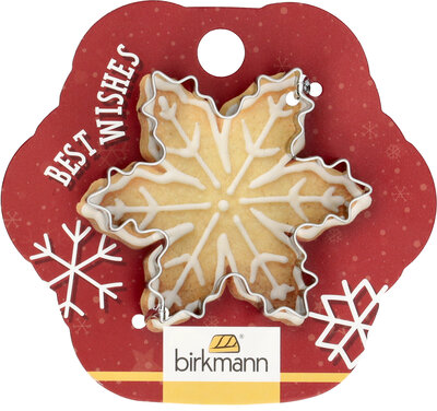 Birkmann Snow Star Cookie Cutter 6cm on Giftcard