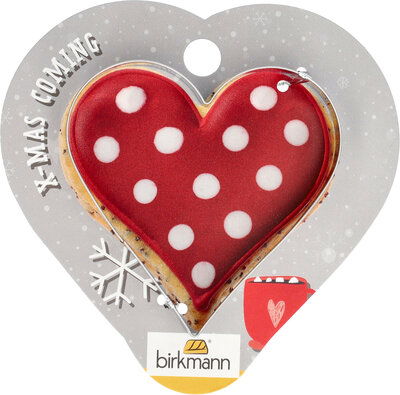 Birkmann Heart cookie cutter 7,5cm on Giftcard