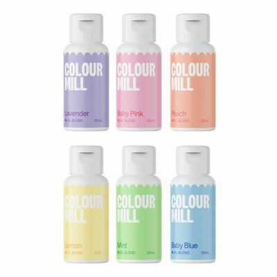 Colour Mill Oil Blend Pastel Set/6