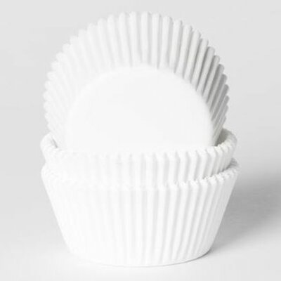 House of Marie Mini Baking cups Wit - pk/500