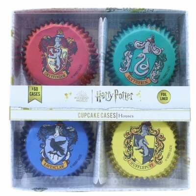 PME Harry Potter Folie Bakvormpjes pk/60 - Huizen