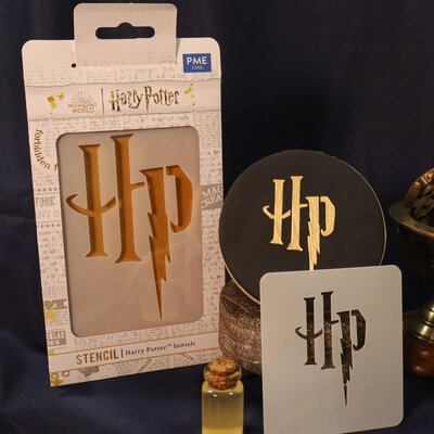 PME Harry Potter Taartsjabloon HP logo, Groot