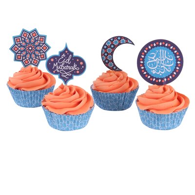 PME Cupcake Eid Mubarak Set/48