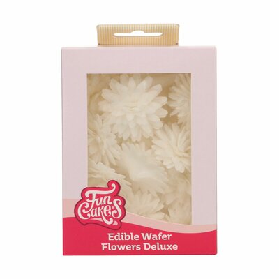 FunCakes Eetbare Papieren Bloemen Deluxe Pompom/Margriet Mix Medium pk/12