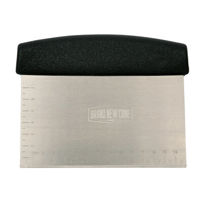 BrandNewCake Deegsteker RVS met Maataanduiding 15x12,5cm