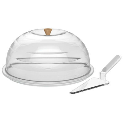 Biesse Stolp met Plateau en Taartschep Ø34x16cm
