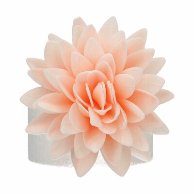 FunCakes Eetbare Papieren Bloemen Deluxe Pioenroos Oranje Ombre Groot pk/1