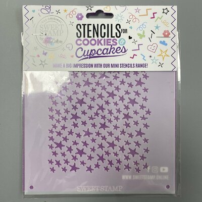Sweet Stamp Mini Stencil Sterren