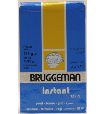 Bruggeman Gist instant 125g