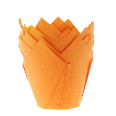 House of Marie Caissettes à Muffin Tulipe Orange pcs/36