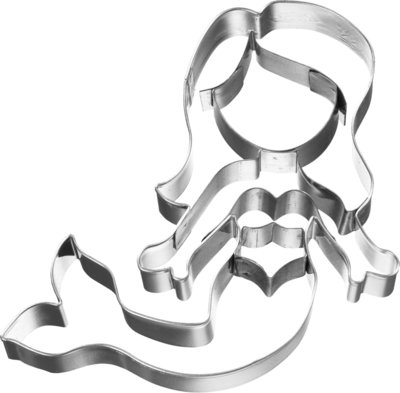 Birkmann Mermaid swimming cookie cutter 9cm