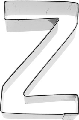 Birkmann Letter Z cookie cutter 6cm