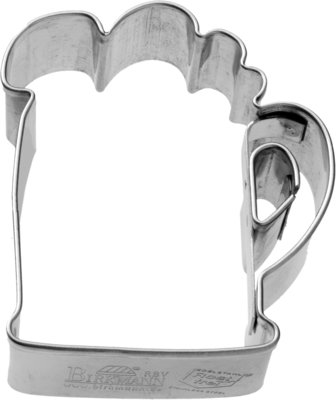 Birkmann Beer Mug cookie cutter 6,5cm