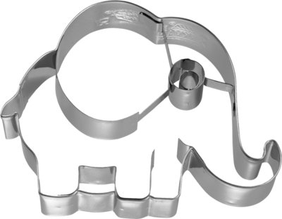 Birkmann Elephant cookie cutter, 10.5 cm